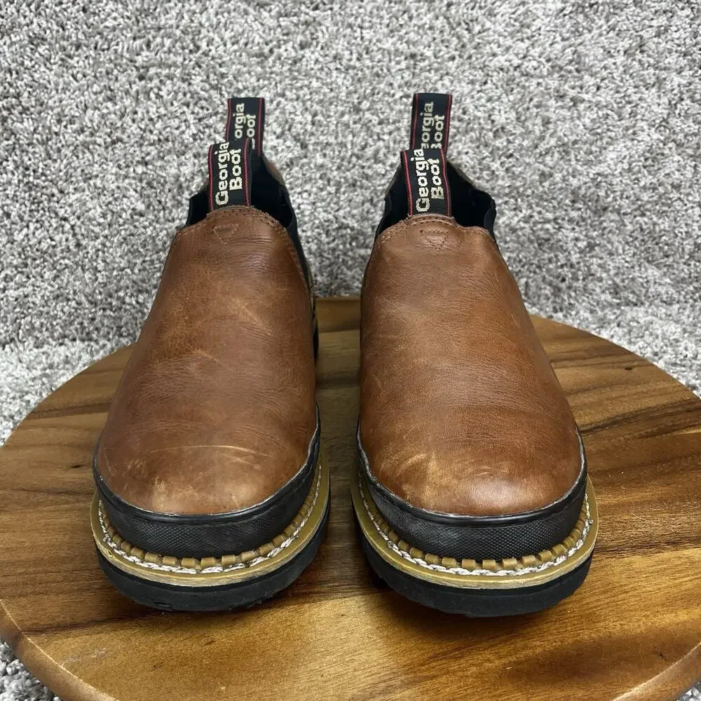 Georgia Boot Men's Size 11 W Georgia Giant Revamp Romeo GB00320 Work Shoes Boots